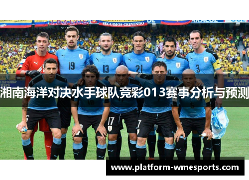 湘南海洋对决水手球队竞彩013赛事分析与预测